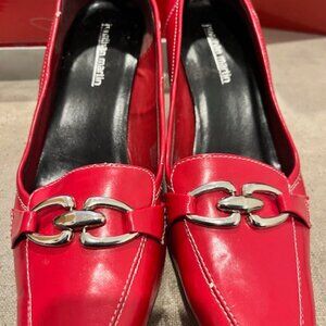 Jonathan Martin Red Pumps